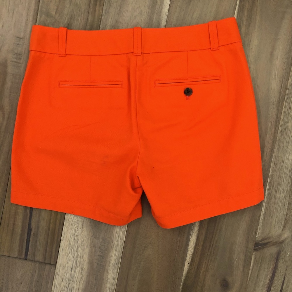 J Crew orange shorts